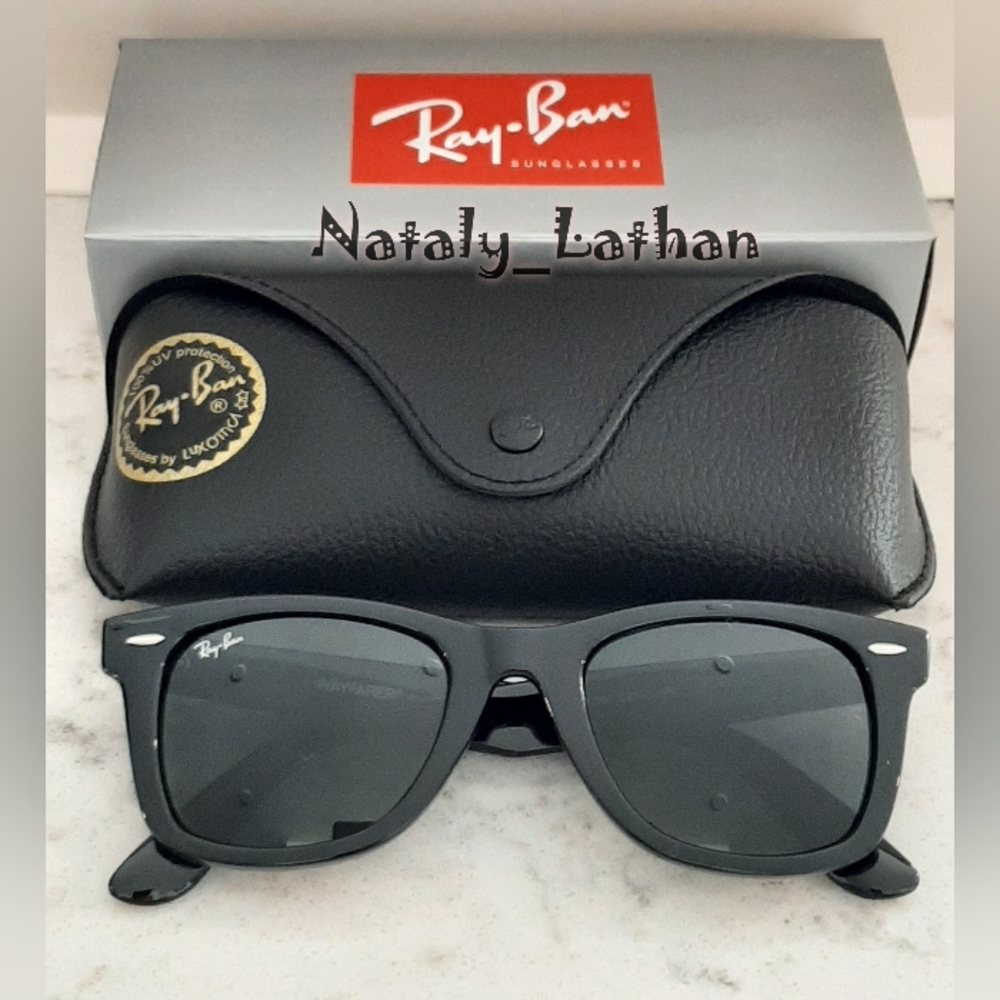 Ray-Ban (Store Display) Wayfarer Black RB2140 - Picture 8 of 14